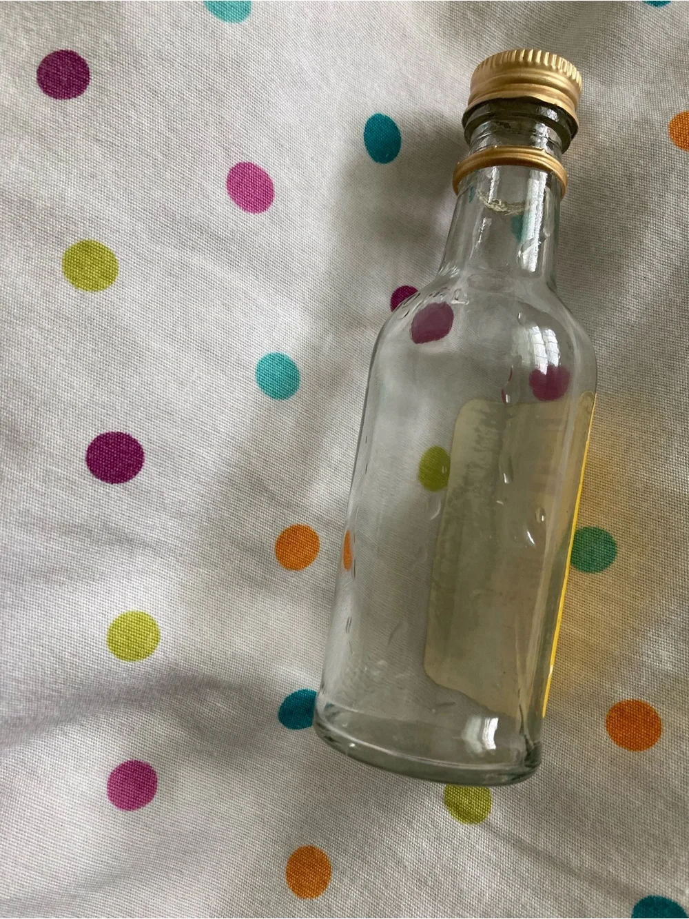 Ricardo Banana Rum Mini Bottle - EMPTY- vintage